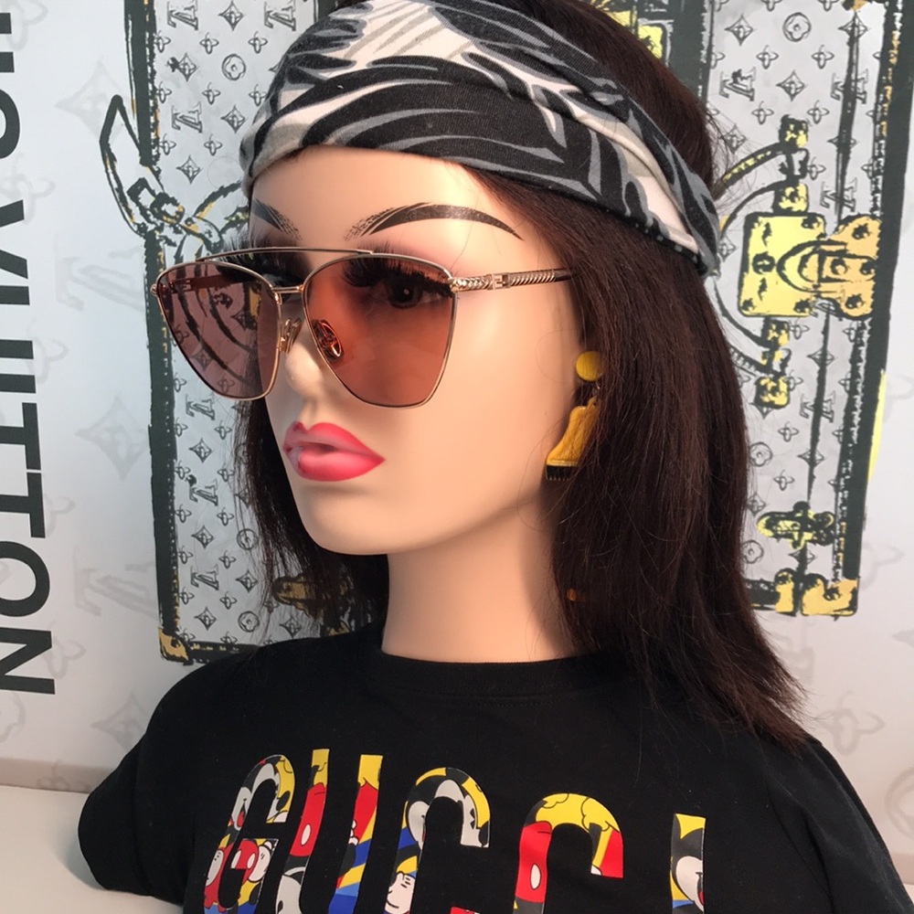 New Authentic Fendi Women's Pink Sunglasses FF0438/S DDB/4S
